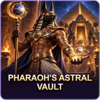 Pharaoh’s Astral Vault — Sarcophagus Hold & Spin