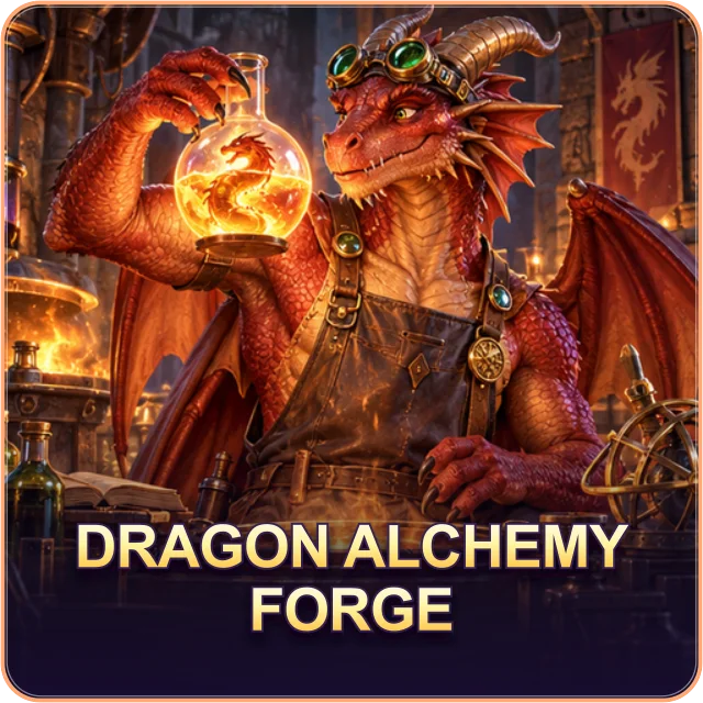 Dragon Alchemy Forge — original game artwork