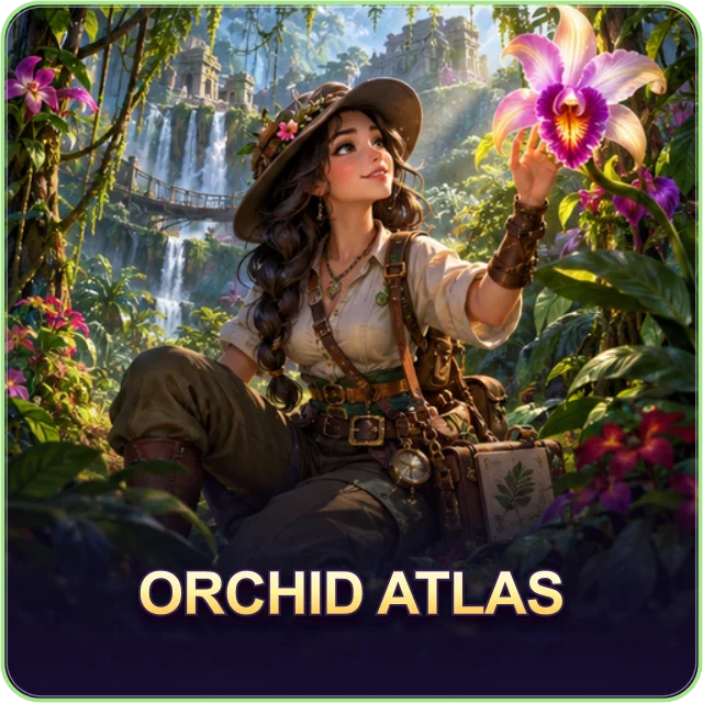 Jungle Botanist: Orchid Atlas — original game artwork