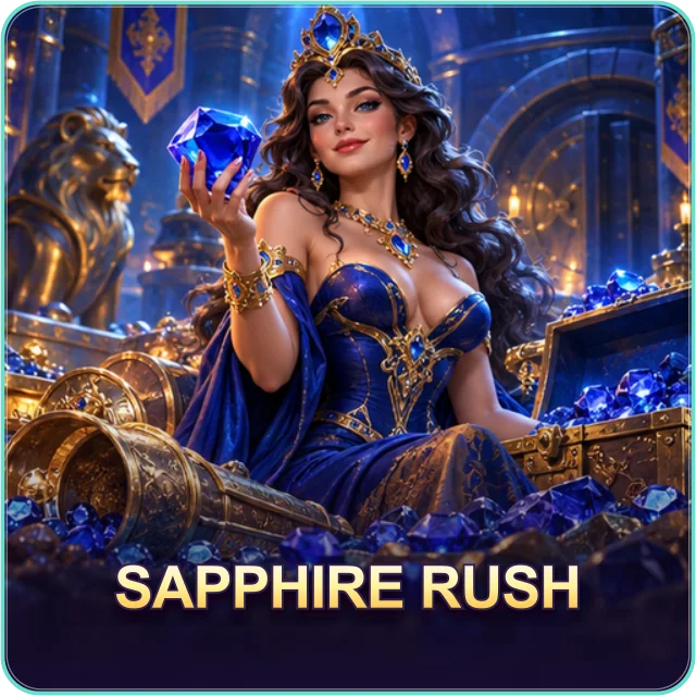 Sapphire Rush — original game artwork