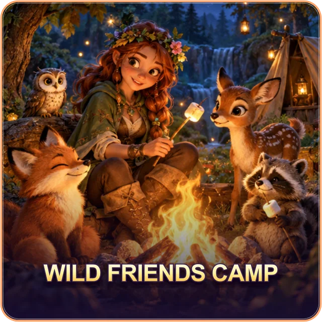 Wild Friends Camp — original game artwork