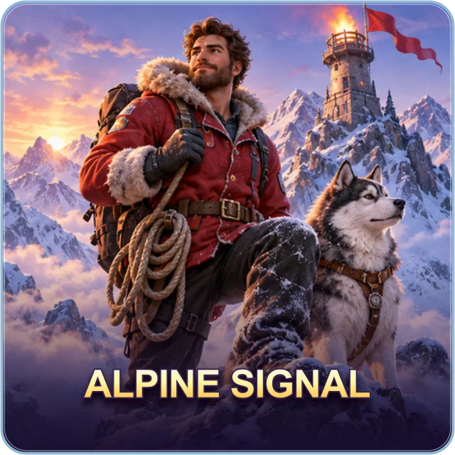 Alpine Signal — original game artwork
